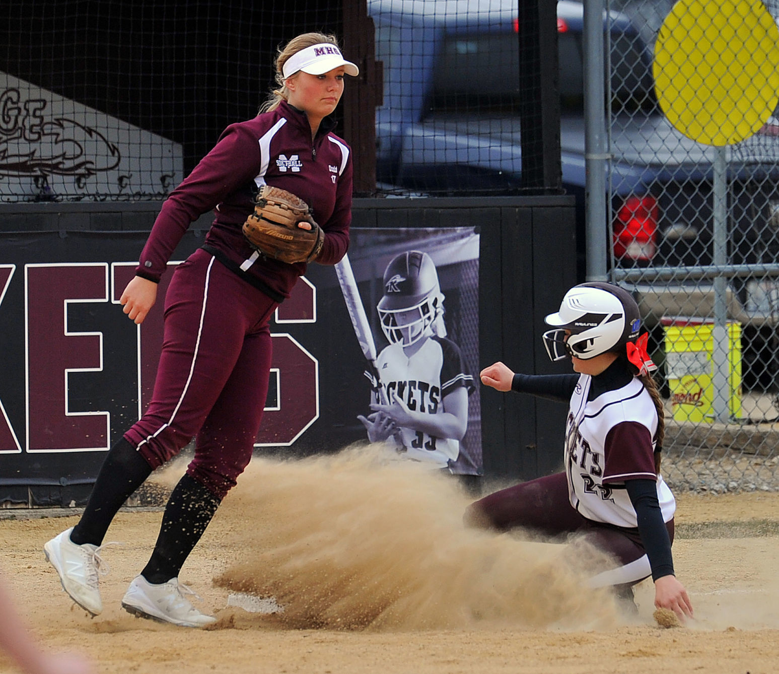 Moline vs Rockridge softball